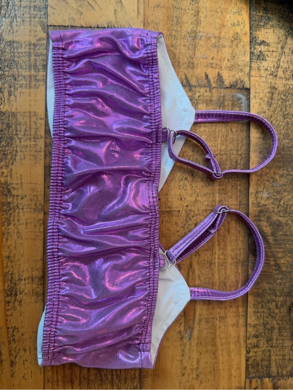 Kids Mermaid Swim Bikini Set - Purple & Teal - Picture 4 of 4